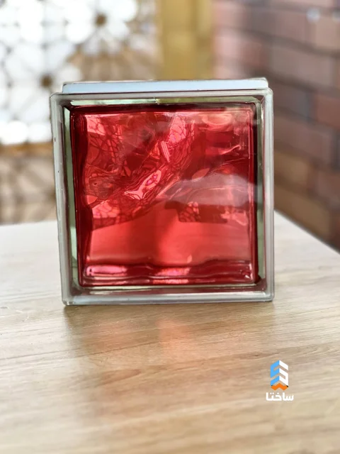 بلوک شیشه‌ای رنگی کاوه