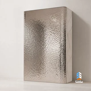 بامبو پنل طرح استیل مواج چکشی