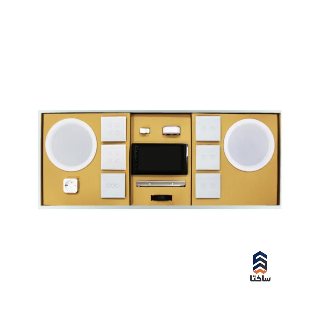 پکیج خانه هوشمند سهخوابه امنیتی، رنگ سفید