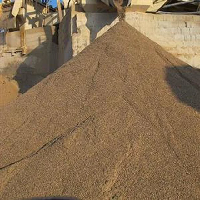 ماسه شسته ساختمانی با دانهبندی مناسب