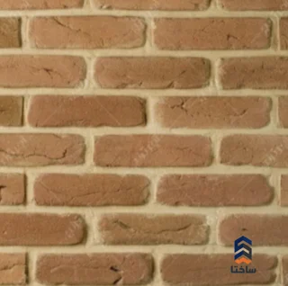 آجر رستیک قزاقی گلبهی